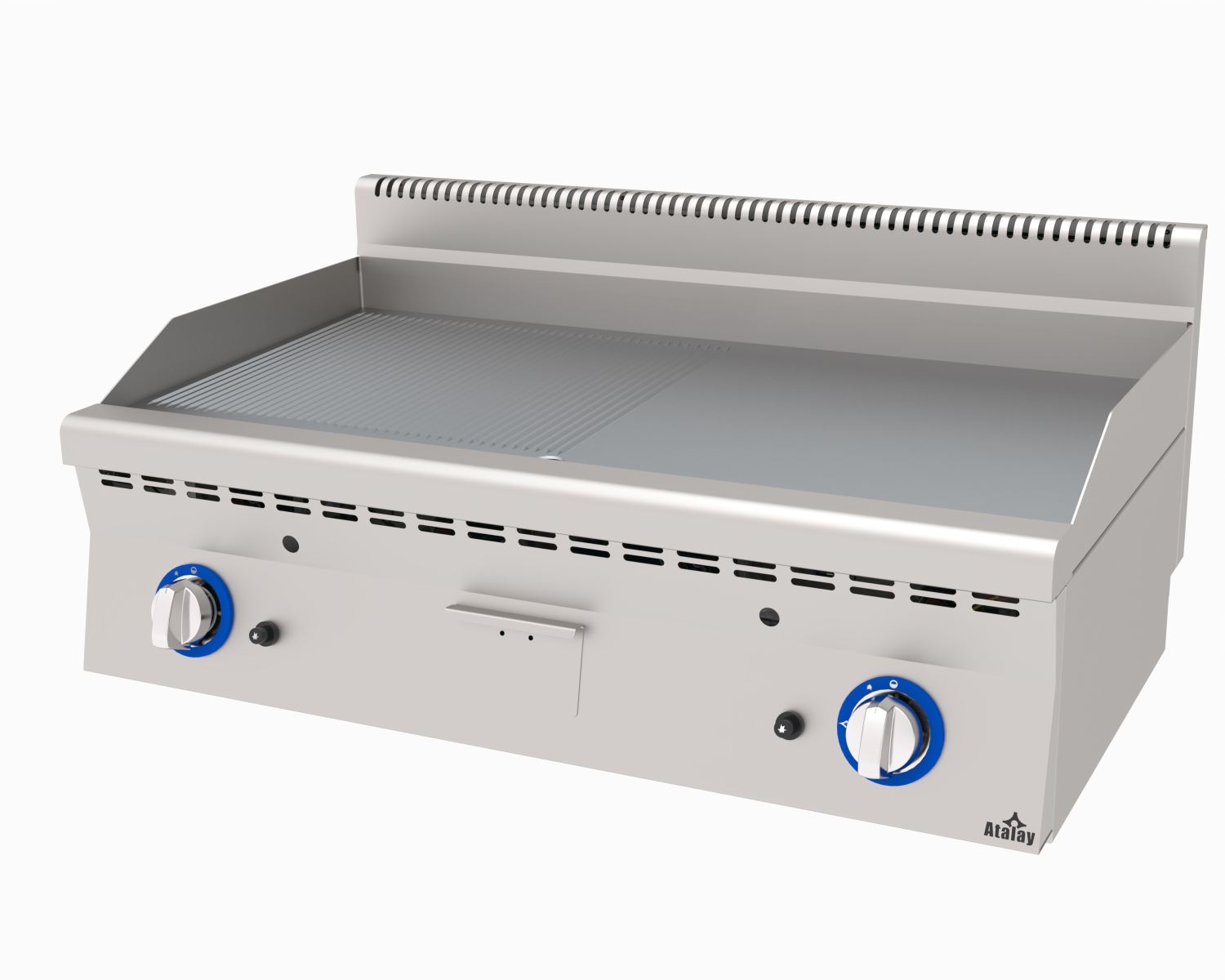E AGI-1060-ND Gazlı Yarı Oluklu Izgara