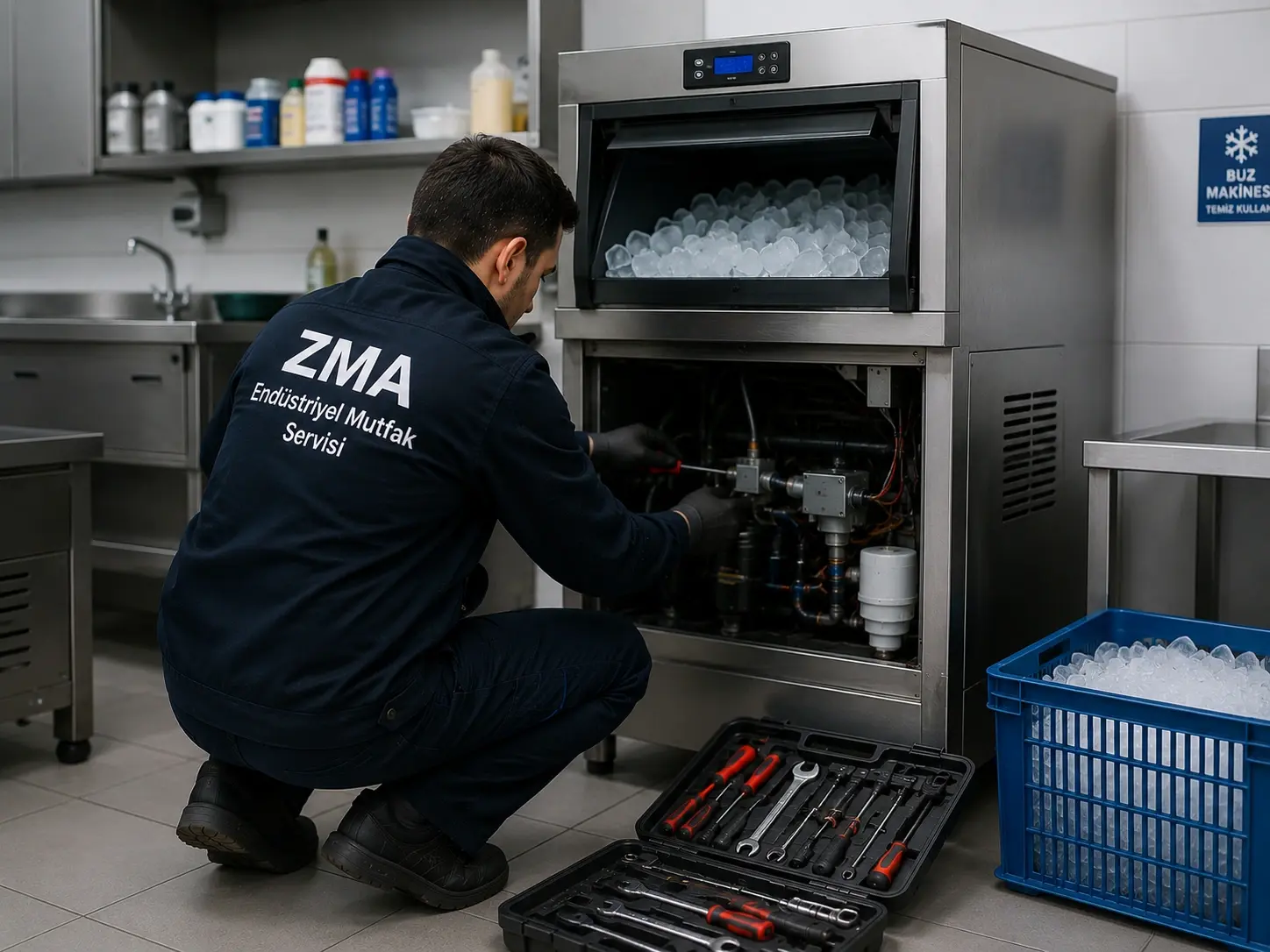 Endüstriyel Buz Makinesi Teknik Servisi
